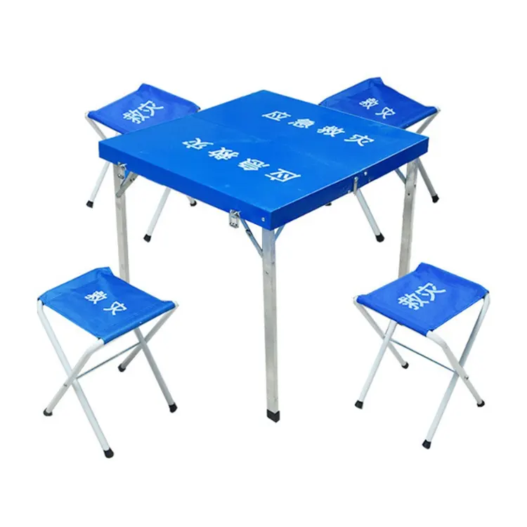 Ramphulp klaptafel en stoel